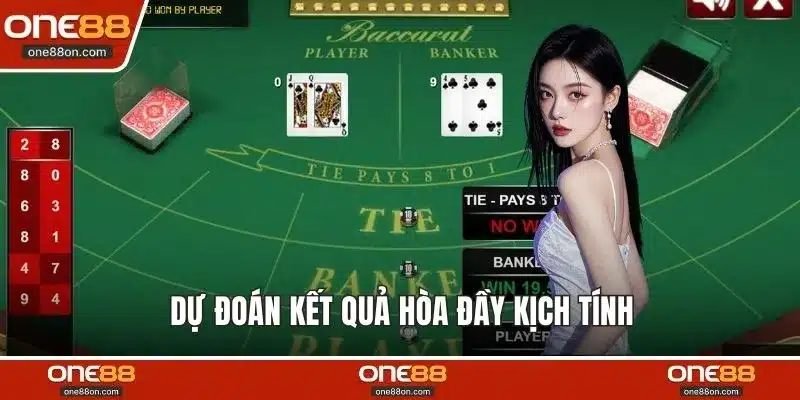 Dự đoán kết quả hòa đầy kịch tính